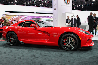 dodge viper gt at the 2015 new york international auto show